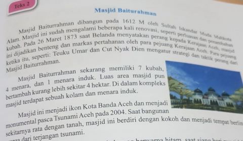 Mengidentifikasi dan Menyimpulkan Teks Deskripsi untuk Bahasa Indonesia Kelas VII