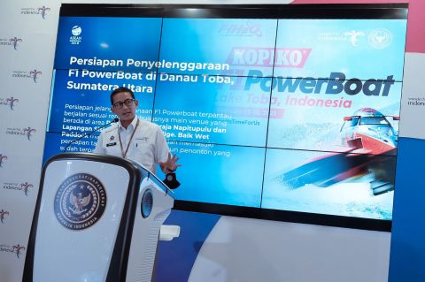 Danau Toba Siap Pikat Wisatawan lewat F1 PowerBoat 2023