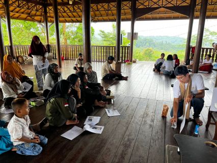 Mahasiswa Fikom UMB Gelar Kuliah Peduli Negeri di Banten