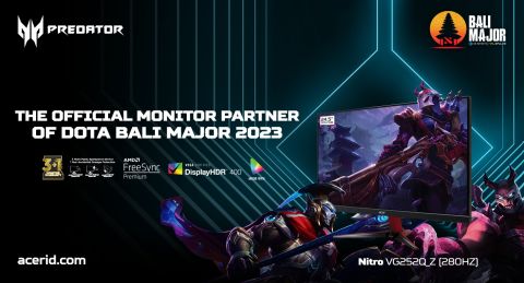 Acer ambil bagian dalam turnamen esport Bali Major.