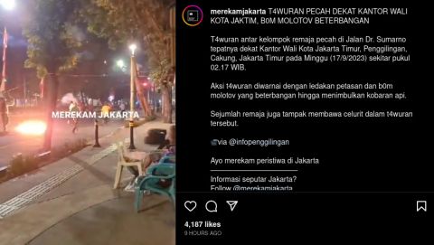 Instagram Merekam Jakarta