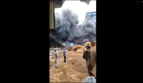 Api Berkobar di Pabrik Nikel PT GNI, Polisi Lakukan Penyelidikan