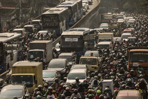 Peringkat Kemacetan Turun? Tomtom Index: Justru Jakarta Makin Macet