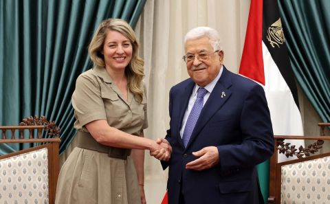 Canada boycotts arms exports to Israel and supports Palestinian state
