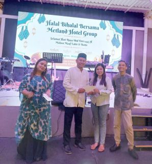 Halalbihalal Metland Hotel Group di Bandung