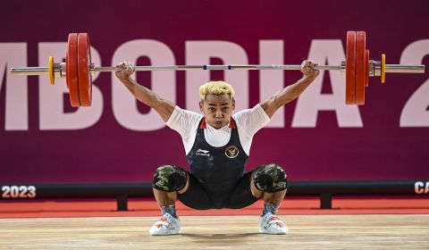 Eko Yuli Irawan Optimalkan Pemulihan Cedera Lutut Jelang Olimpiade Paris 2024