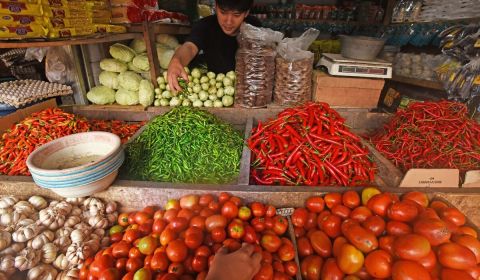 Naik Lagi, Harga Tomat di Palu Rp15 Ribu per Kg