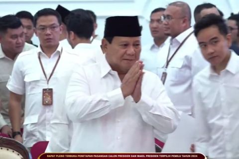 Presiden Terpilih Prabowo Subianto Pastikan Langsung Kerja Keras