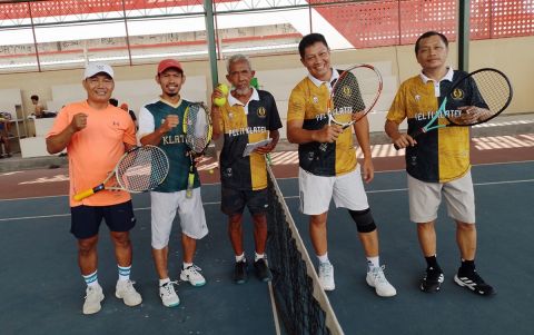 Pelti Klaten Gelar Halal Bihalal dan Fun Game Tenis untuk Mempererat Silaturahmi