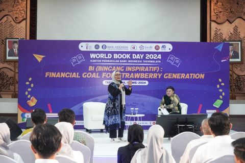  Bank Indonesia Tasikmalaya menggelar bincang inspiratif untuk mendorong inisiatif dan inovasi generasi muda