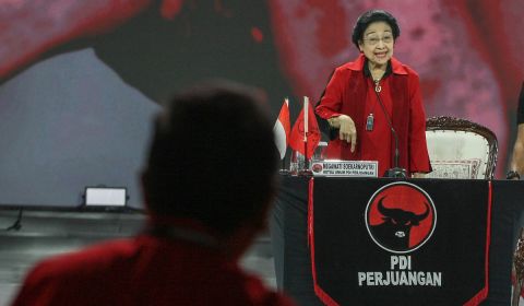 Ketua Umum PDI Perjuangan, Megawati Soekarnoputri.