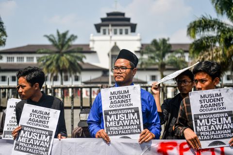 Aksi Bela Palestina di Bandung