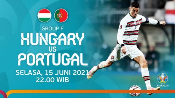 LIVE EURO 2021 Ini Link Nonton Live Streaming Hongaria Vs Portugal dan Cara Berlangganan