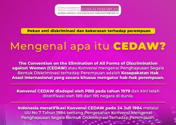 37 Tahun Ratifikasi Cedaw Indonesia Wajib Penuhi Hak Korban Pemerkosaan