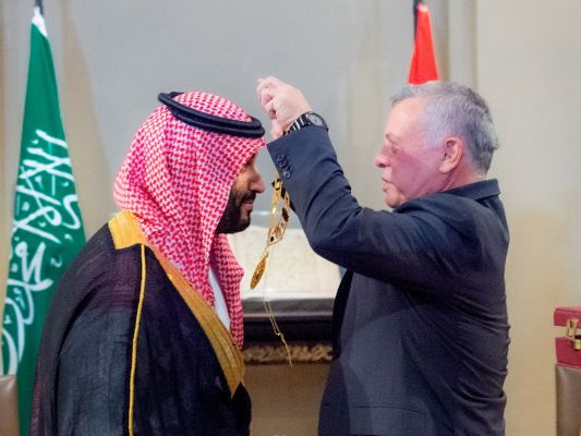 AFP/Istana Kerajaan Yordania/Yousef Allan.