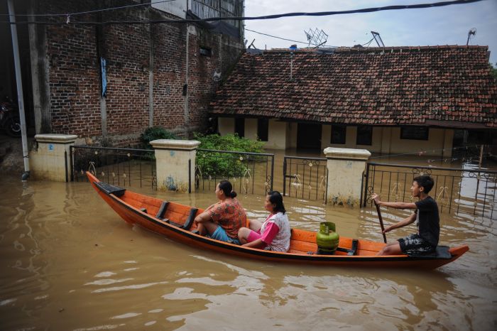 Bencana Banjir paling Banyak Melanda Indonesia