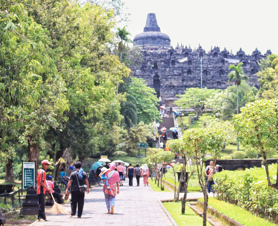 Pengelola Candi Borobudur Harap Kuota Pengunjung Ditambah