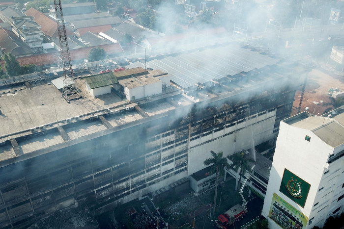 Investigasi Kebakaran Kejagung, Polri: Tak Ada Bahan Peledak