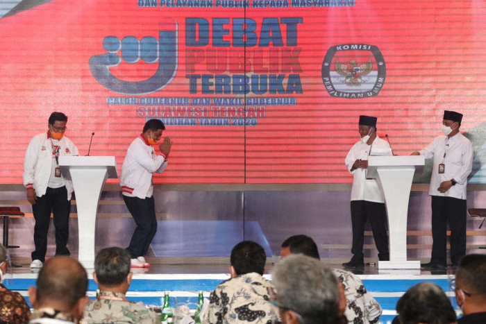 Debat Pilgub Sulteng Terlihat Rusdy - Ma'mun Pahami Masalah