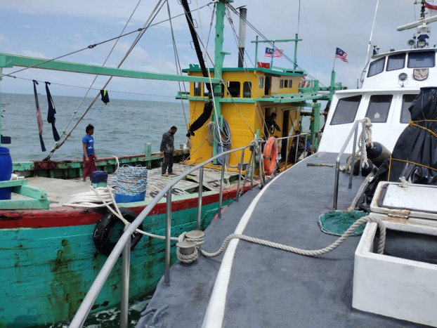 Lagi, KKP Tangkap Kapal Ikan Berbendera Malaysia di Selat Malaka