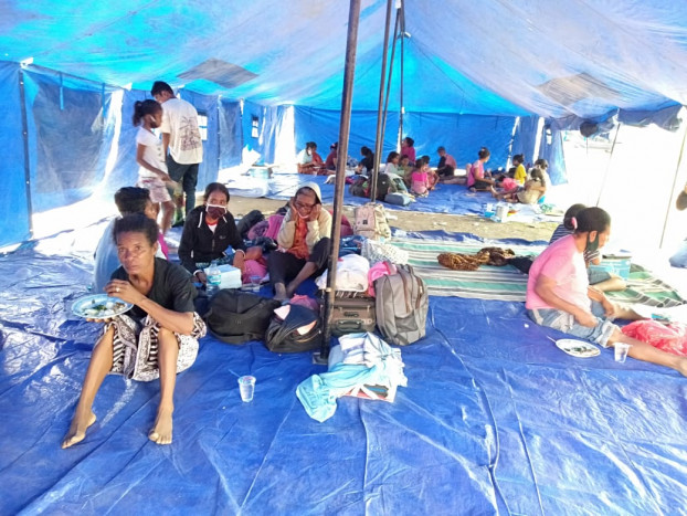 BNPB Kirim 200 Ribu Masker untuk Pengungsi Erupsi Ile Lewotolok