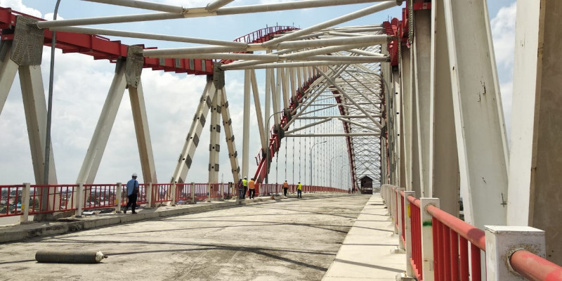 Besok, Jembatan Musi VI Palembang Dibuka