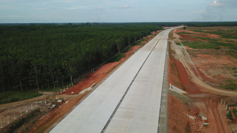 Progres Tol Kuala Tanjung-Parapat Capai 60,89%