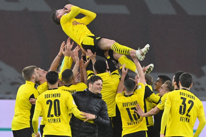 Lumat Leipzig, Dortmund Rebut Trofi DFB-Pokal