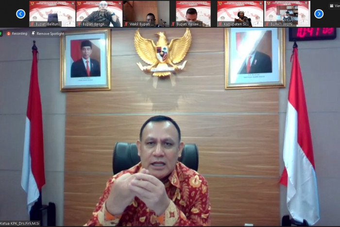 Ketua KPK Ingatkan Kepala Daerah tidak Korupsi Didesak Donatur