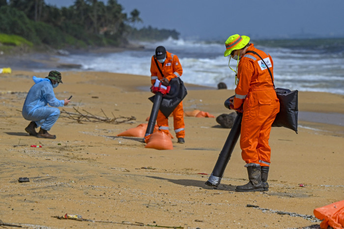 Sri Lanka Selidiki Potensi Tumpahan Minyak di Pantai Barat