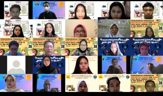 Para Dosen dan Peneliti Menguji Hasil Penelitian Siswa SMAN di Jakarta