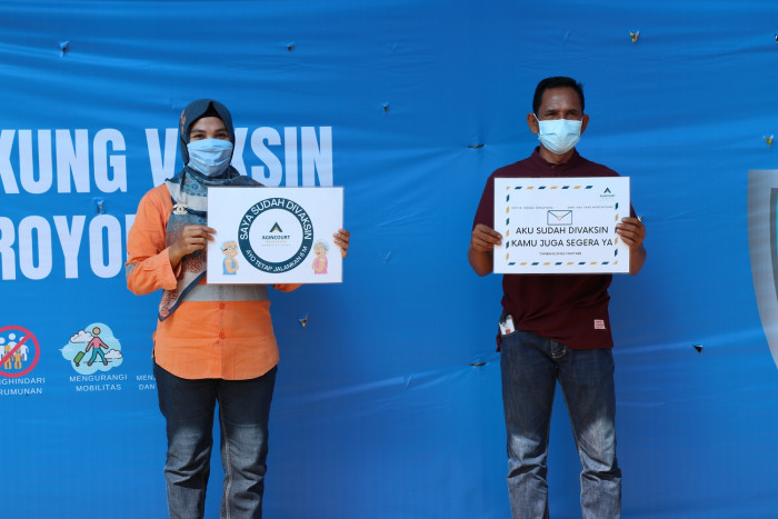 Sukseskan Vaksin Gotong Royong, Agincourt Gelar Vaksinasi di Tambang Martabe