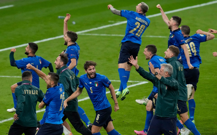 Kalahkan Spanyol Lewat Adu Penalti, Italia ke Final Piala Eropa