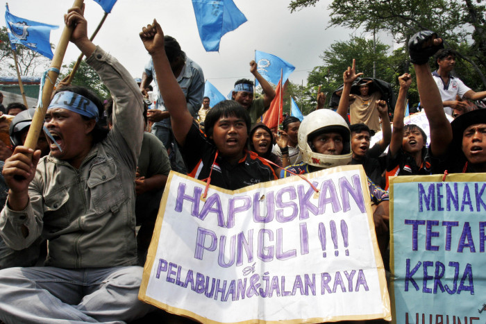 Polisi Tangkap Pemalak Sopir Truk di Jakarta Utara