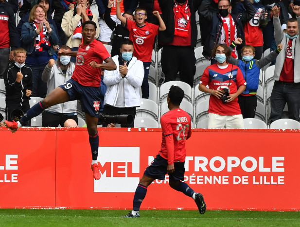 Kalahkan Montpellier, Lille Raih Kemenangan Perdana Musim Ini