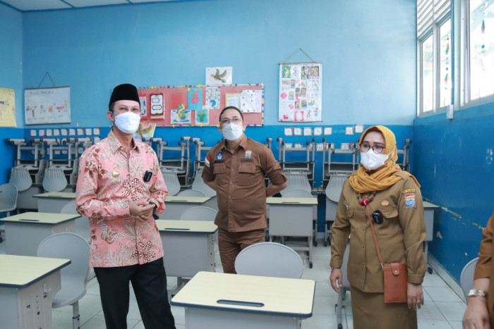 Sekolah Di Palembang Gelar Uji Coba PTM