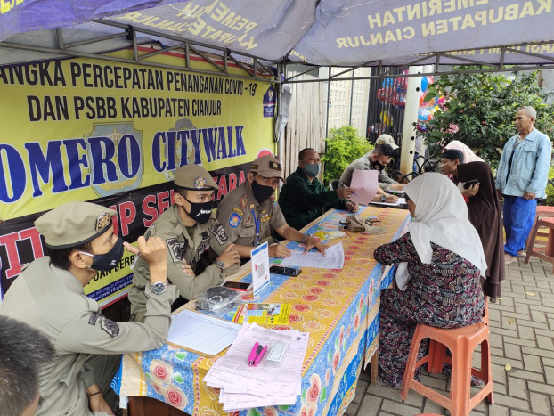 Denda Sanksi Administrasi Selama PPKM Di Cianjur Capai Rp120 Juta