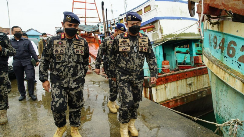 KKP Dapat Perlawanan Gigih Dari Kapal Vietnam Pencuri Ikan di Natuna