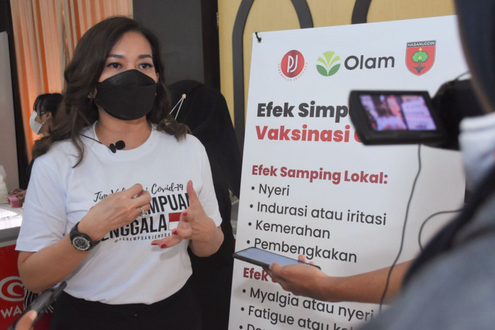 Organisasi Perempuan Jenggala Gelar Vaksinasi Covid-19 di Makassar