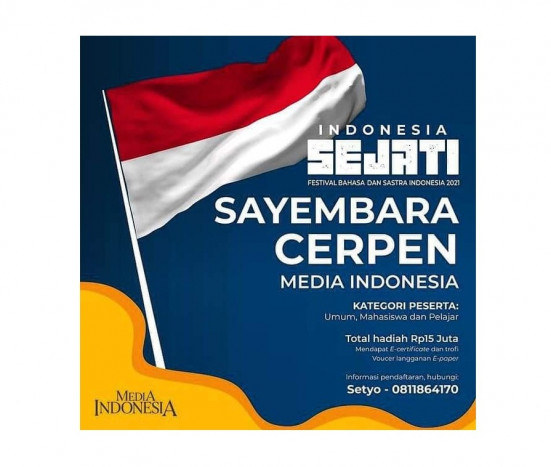 Siap-siap, Media Indonesia Gelar Sayembara Cerpen