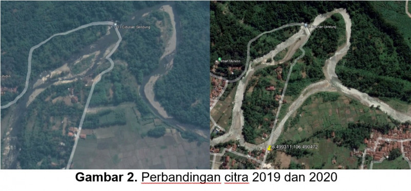Banjir Bandang di Jasinga, BIG Temukan Alur Sungai Ci Durian Berubah Drastis