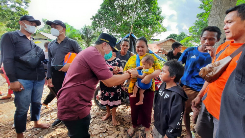 Telusuri Sungai, Gubernur Kalteng Pantau Korban Banjir di Pedalaman Katingan