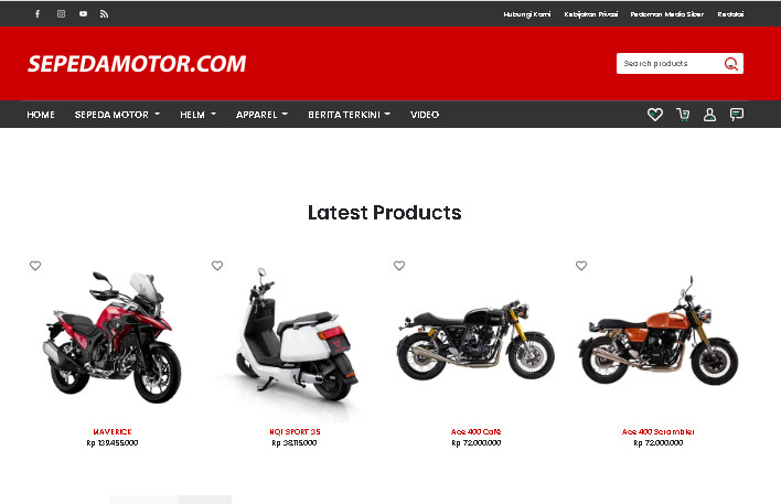  PT Sepeda Motor Indonesia Resmikan E-Commerce: Toko.sepedamotor.com