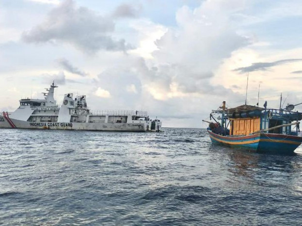 TNI AL Gelar Patroli Rutin Antisipasi Pelanggaran Kapal Asing di Natuna