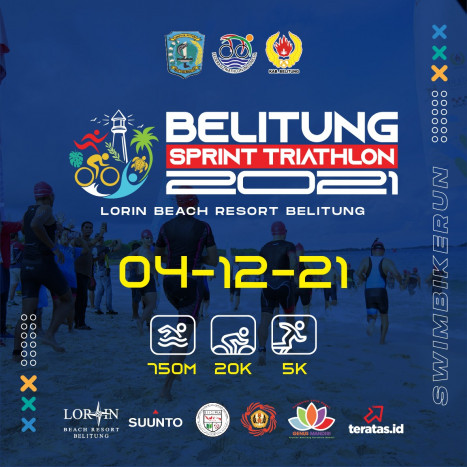 Belitung Sprint Triathlon 2021 Digelar Hybrid Akhir Tahun Ini 