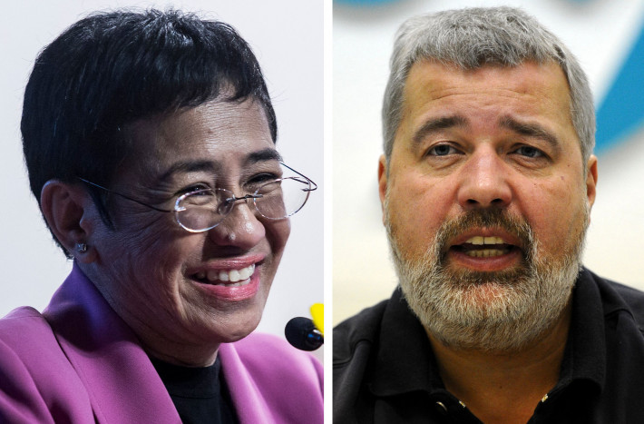 Biden Beri Selamat kepada 2 Jurnalis Pemenang Hadiah Nobel Perdamaian