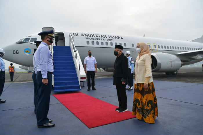 Wapres Bertolak ke Papua untuk Buka Peparnas 2021