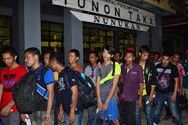 374 TKI Dideportasi dari Malaysia  Melalui Nunukan