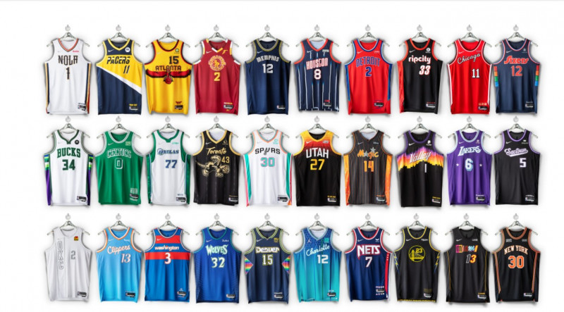 NBA Gandeng Nike untuk Jersey Peringatan HUT ke-75