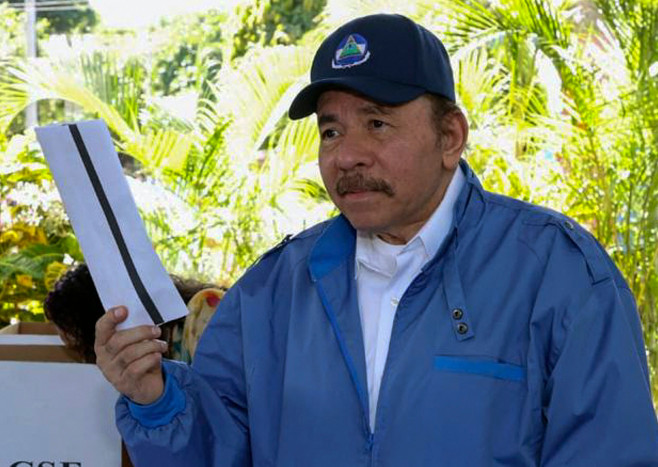 Kemenangan Ortega di Pemilu Nikaragua Dikecam